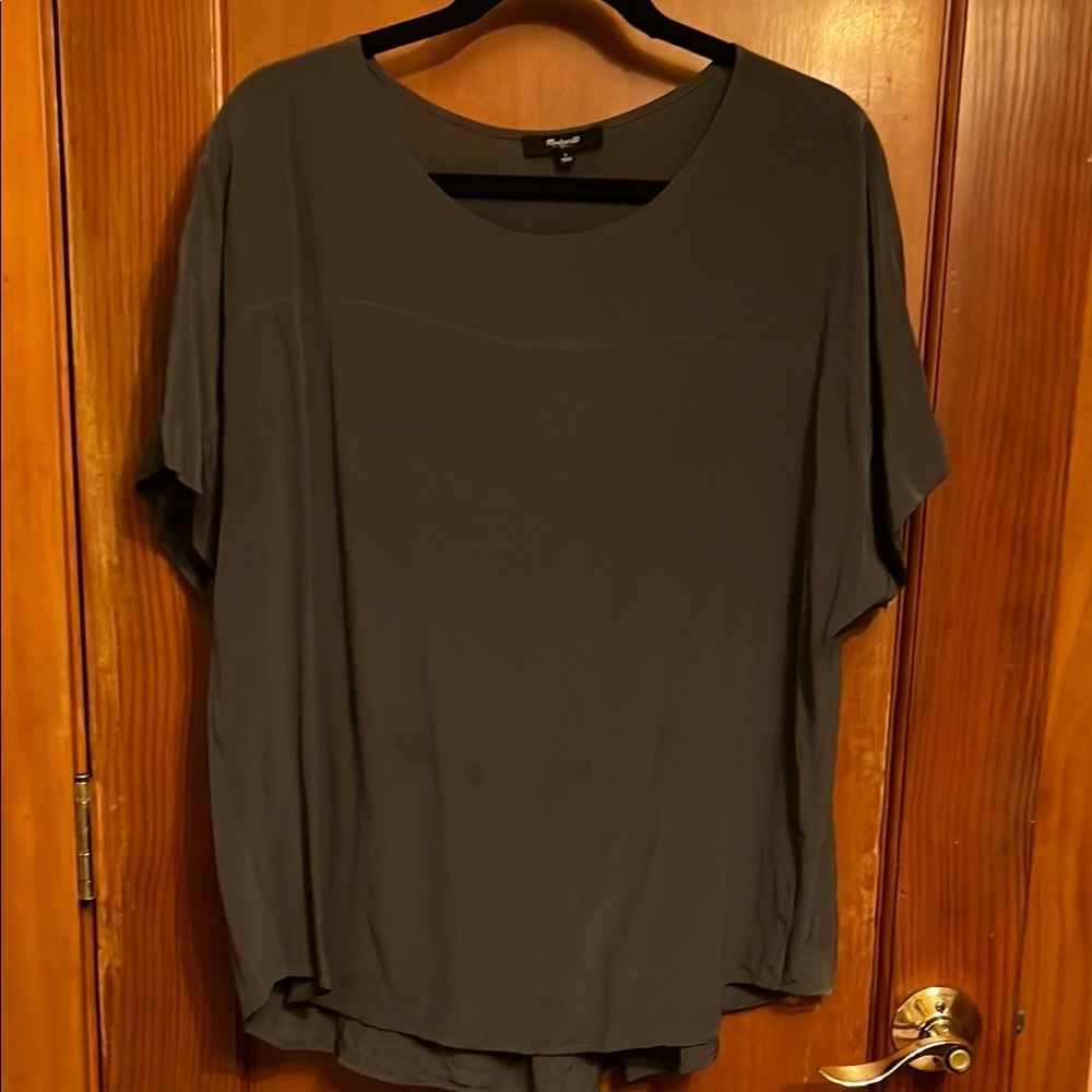 Madewell Green Oversized Relaxed T-Shirt